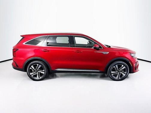 Runway Red 2023 Kia Sorento Hybrid EX