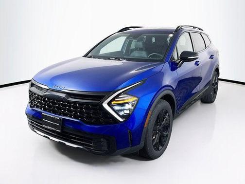 Sapphire Blue 2025 Kia Sportage X-Line