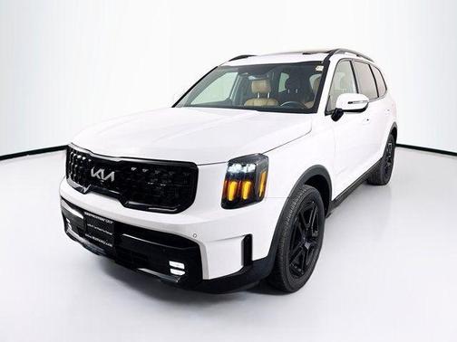 Glacial White Pearl 2024 Kia Telluride SX X-Line