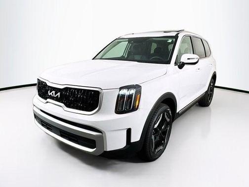 Glacial White Pearl 2025 Kia Telluride EX