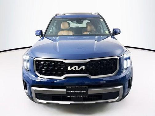 Midnight Lake Blue 2023 Kia Telluride EX X-Line