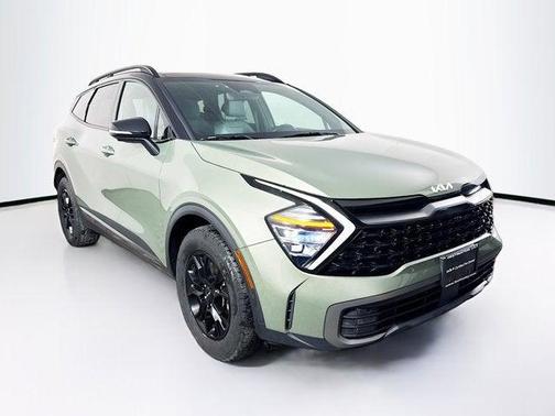 Jungle Green/Ebony Black Roof 2023 Kia Sportage S