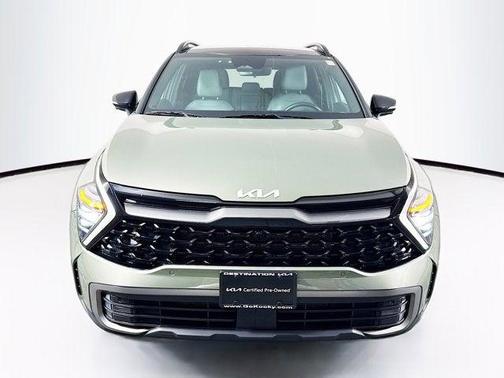 Jungle Green/Ebony Black Roof 2023 Kia Sportage S