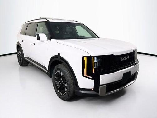 Glacial White Pearl 2027 Kia Telluride Hybrid EX