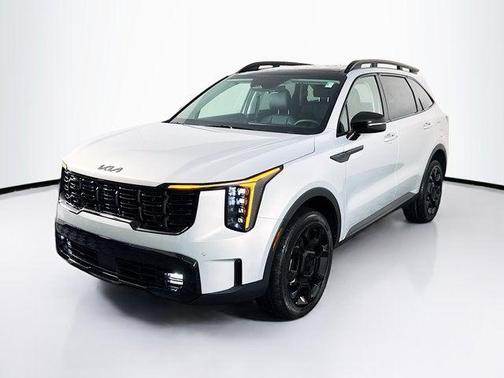 Ivory Silver 2026 Kia Sorento EX
