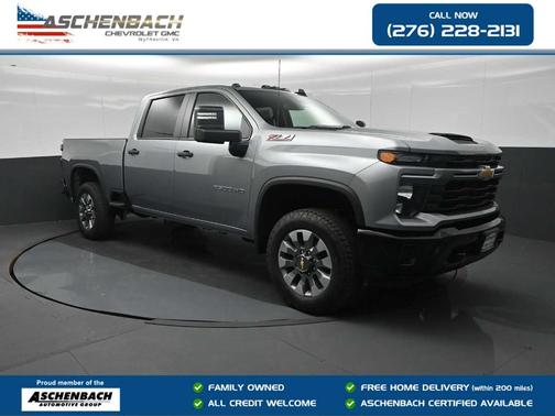 Sterling Gray Metallic 2026 Chevrolet Silverado 2500 Custom