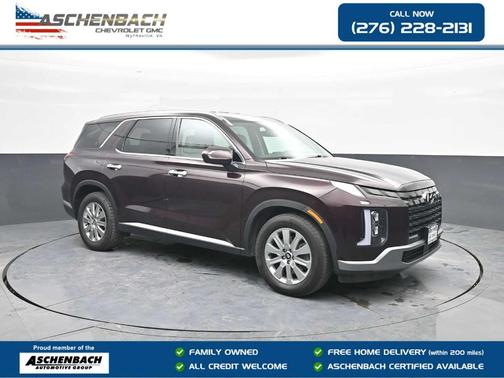 Burgundy 2024 Hyundai PALISADE SEL
