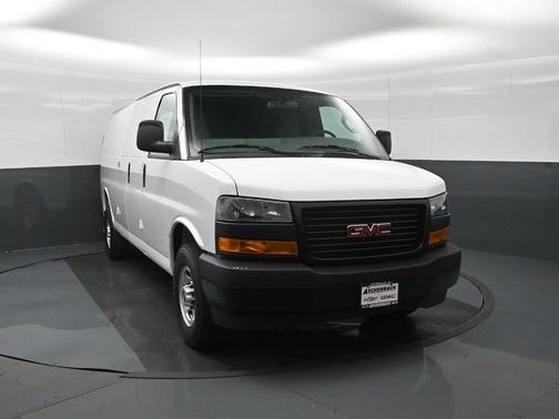 Summit White 2026 GMC Savana 3500 Work Van
