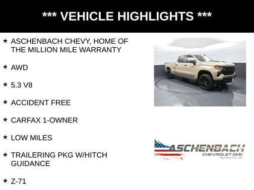 2022 Chevrolet Silverado 1500 Custom Trail Boss