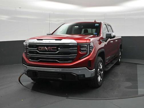 Volcanic Red 2026 GMC Sierra 1500 SLT