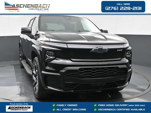 Black 2024 Chevrolet Silverado EV RST