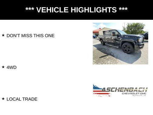 2017 GMC Sierra 1500 SLE