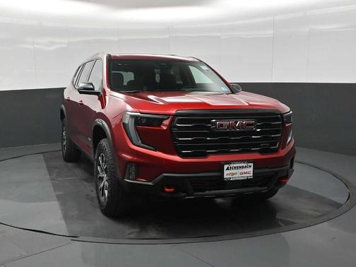 Volcanic Red 2026 GMC Acadia AT4