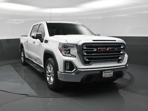 Summit White 2021 GMC Sierra 1500 SLT