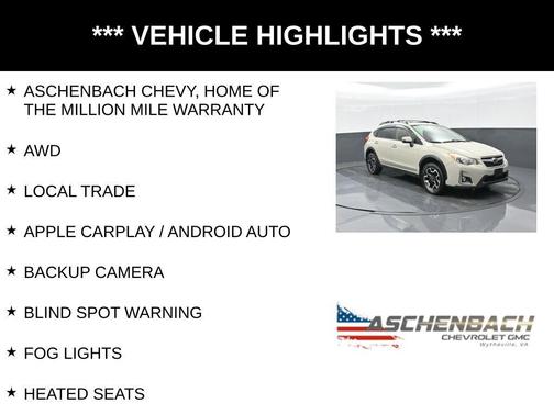 2017 Subaru Crosstrek 2.0i Limited