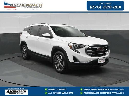 Summit White 2020 GMC Terrain SLT