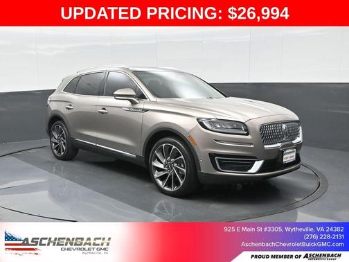 2020 Lincoln Nautilus Reserve