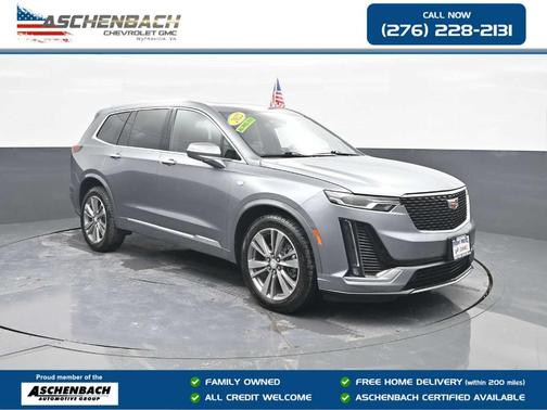Satin Steel Metallic 2022 Cadillac XT6 Premium Luxury AWD