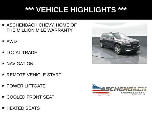 2015 GMC Acadia SLT-2