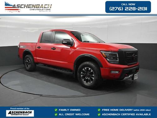 Red Alert 2024 Nissan Titan PRO-4X