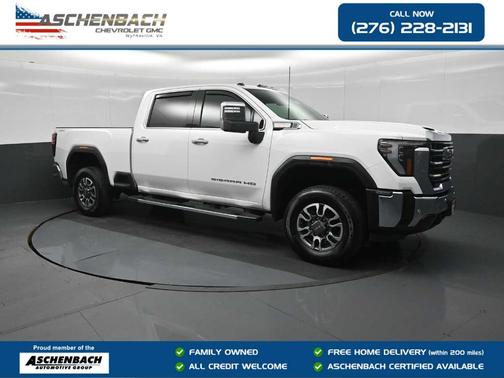 Summit White 2024 GMC Sierra 3500 SLT