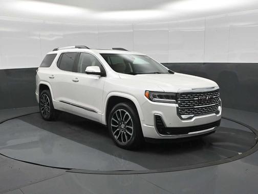 White Frost Tri-Coat 2020 GMC Acadia Denali