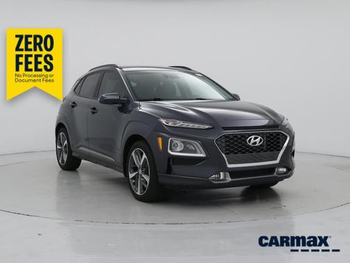 Gray 2021 Hyundai KONA Limited