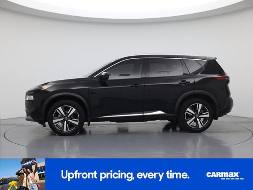 Black 2021 Nissan Rogue Platinum