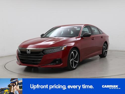 Red 2021 Honda Accord Sport