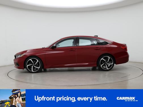 Red 2021 Honda Accord Sport