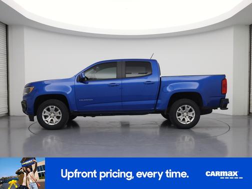 Blue 2021 Chevrolet Colorado LT
