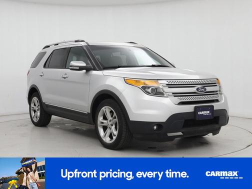 Silver 2015 Ford Explorer Limited