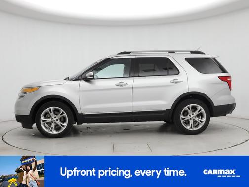 Silver 2015 Ford Explorer Limited