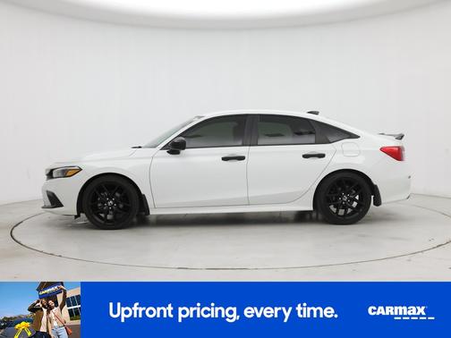 White 2022 Honda Civic Sport