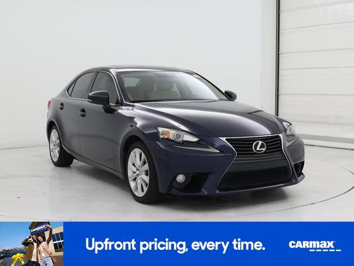 Blue 2014 Lexus IS 250