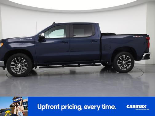 Blue 2022 Chevrolet Silverado 1500 LT