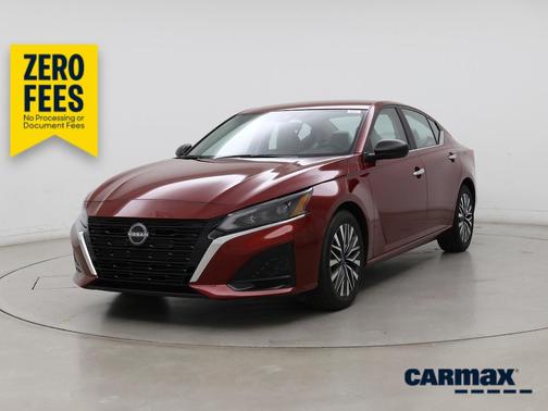 Red 2025 Nissan Altima SV