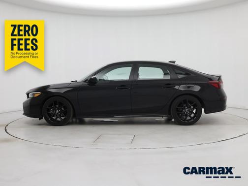 Black 2025 Honda Civic Sport