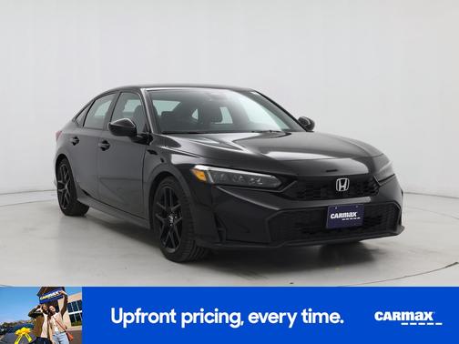 Black 2025 Honda Civic Sport