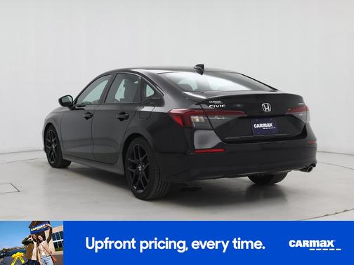 Black 2025 Honda Civic Sport
