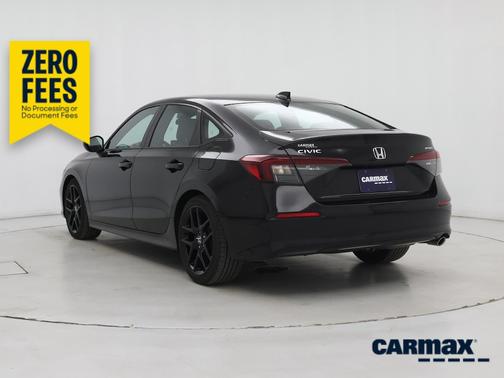 Black 2025 Honda Civic Sport