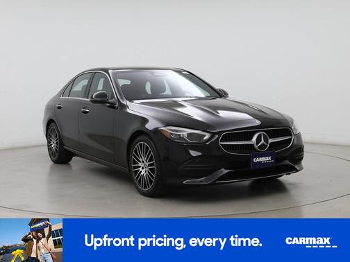 Black 2025 Mercedes-Benz C-Class
