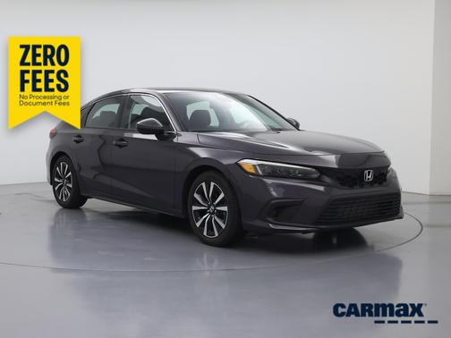 Gray 2023 Honda Civic EX-L