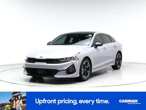 Gray 2021 Kia K5 GT-Line