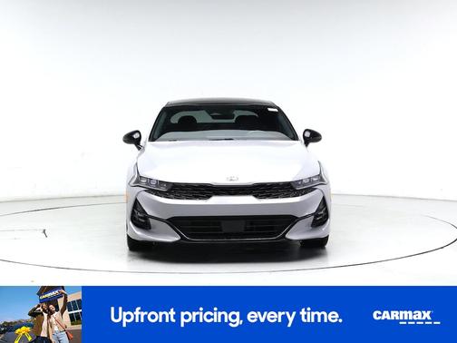 Gray 2021 Kia K5 GT-Line