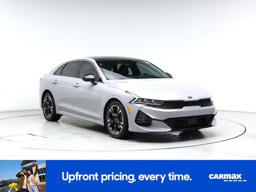 Gray 2021 Kia K5 GT-Line