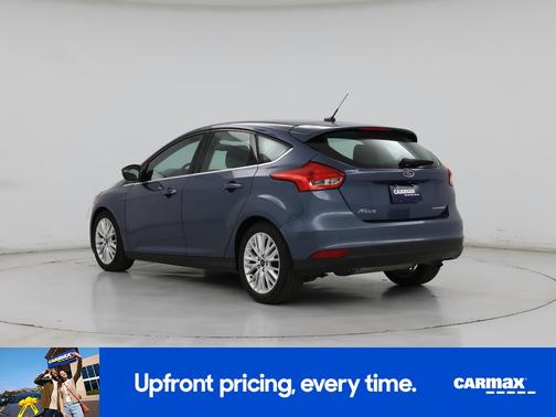 Blue 2018 Ford Focus Titanium