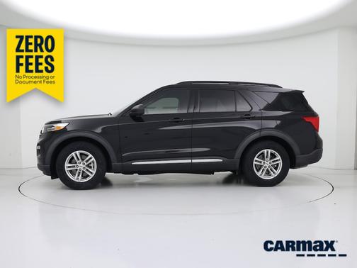 Black 2021 Ford Explorer XLT