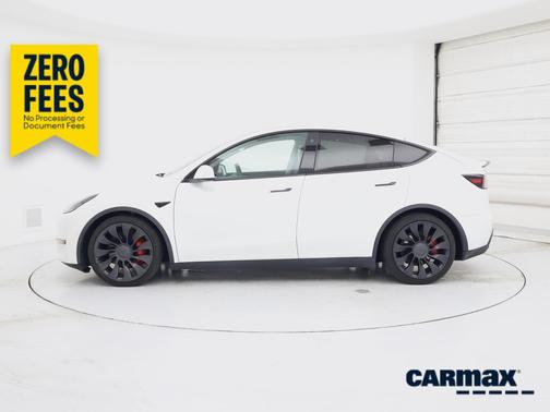 White 2022 Tesla Model Y Performance