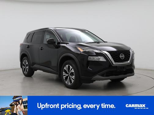 Black 2021 Nissan Rogue SV